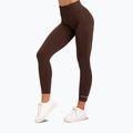 Női leggings Gym Glamour push up csokoládé barna 370
