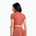 Női edző póló Gym Glamour Seamless Rashguard cseresznye 2