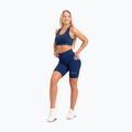 Női edzőnadrág Gym Glamour Bikery push up klasszikus kék 317 12