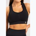 Női edzőmelltartó Gym Glamour push up mélyfekete 319 3