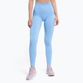 Női edző leggings Gym Glamour Push Up Baby Blue 405