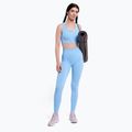 Női edző leggings Gym Glamour Push Up Baby Blue 405 2