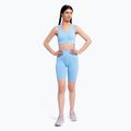 Női edzőmotorosok Gym Glamour Push Up Baby Blue 407 2