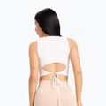 Női edzőtábor felső Gym Glamour Tied Fehér 441 2