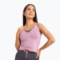 Női edzőtábor felső Gym Glamour Drawstring rózsaszín 447