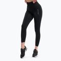 Női edző leggings Gym Glamour Compress Fekete 450
