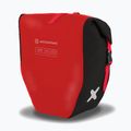 Extrawheel Biker 25L kerékpáros csomagtartó 2 db fekete/piros E0119 2