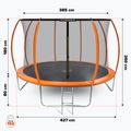 HUMBAKA Super 427 cm narancssárga Super-14' trambulin 17