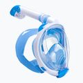 AQUASTIC kék gyermek teljes arcú snorkeling maszk SMK-01N