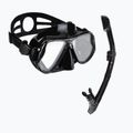 AQUASTIC fekete snorkeling szett Maszk + Pipa MSA-01C
