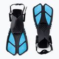 AQUASTIC kék gyerek snorkeling szett Maszk + Uszony + Pipa MSFK-01SN 3