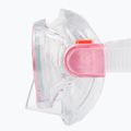 AQUASTIC rózsaszín gyerek snorkeling szett Maszk + Uszony + Pipa MSFK-01SR 15