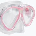 AQUASTIC rózsaszín gyerek snorkeling szett Maszk + Uszony + Pipa MSFK-01SR 16