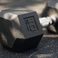 XTREXO Hex gumírozott súlyzó 10 kg HXD100 11
