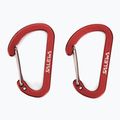 Salewa Flat Wiregate karabinerek 2 db narancssárga 00-0000034103