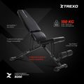 XTREXO B200 edzőpad fekete 5