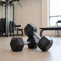 XTREXO Hex 17,5 kg-os gumírozott súlyzó 3
