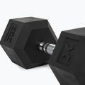 XTREXO Hex 27,5 kg-os gumírozott súlyzó 8