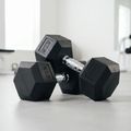 XTREXO Hex 27,5 kg-os gumírozott súlyzó 3