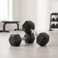 XTREXO Hex 30 kg-os gumírozott súlyzó 3