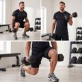 XTREXO Hex 30 kg-os gumírozott súlyzó 5