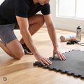 XTREXO védőszőnyeg Puzzle 6 darab fekete 5