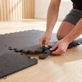 XTREXO védőszőnyeg Puzzle 6 darab fekete 6