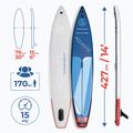 SUP deszka AQUASTIC Touring Pro 14’0" kék 16