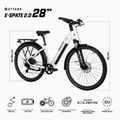 ATTABO E-SPATE 2.0 28" 36V 15Ah 540 Wh elektromos kerékpár fehér 3