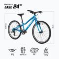 Gyermek kerékpár ATTABO EASE 24" kék 2
