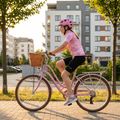 Ifjúsági városi kerékpár ATTABO CITY 26" rózsaszín 18
