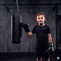HOOK FIGHTING Gyermekek első edzés boksz szettje Fekete 3
