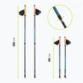 Kék, állítható KADVA Luna nordic walking botok 2