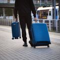 Nagy utazóbőrönd KADVA Sancho 113 l kék 19