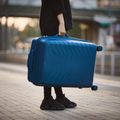Nagy utazóbőrönd KADVA Sancho 113 l kék 15