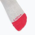 Gyermek sízokni KADVA Woolan Jrg szürke/rózsaszín 5