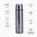 Termos KADVA Vulcan 1000 ml ezüst 2