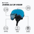 Gyerek sí sisak ATTABO Avens 2.0 Jr Visor blue 2