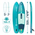 Felfújható SUP deszka szett AQUASTIC Perth 10'8" allround green 18