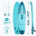 AQUASTIC SUP deszka Perth Pro 11'2" zöld 18