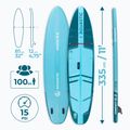 SUP AQUASTIC Compact 11'0" deszka kék 18