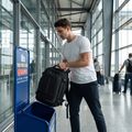 Kabinbőrönd vákuumos hátizsák KADVA ARTravel 22 l fekete 3