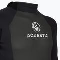 Férfi szörfös neoprénruha AQUASTIC 4/3 mm-es neoprén WAVEY black 12