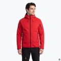 Férfi túrasweatshirt KADVA Arix WP 5K/3K softshell hibrid piros