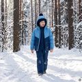 Gyermek bélelt dzseki Kadva Zippi KDG WP 5K/3K kék 5