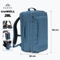 KADVA traWELL 28 l túrahátizsák tengerészkék 2