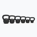 TREXO 10kg fekete öntöttvas kettlebell 3