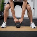 TREXO 10kg fekete öntöttvas kettlebell 4