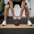 TREXO 16 kg fekete öntöttvas kettlebell 4