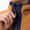 Férfi polár pulóver KADVA RODIA barna 6